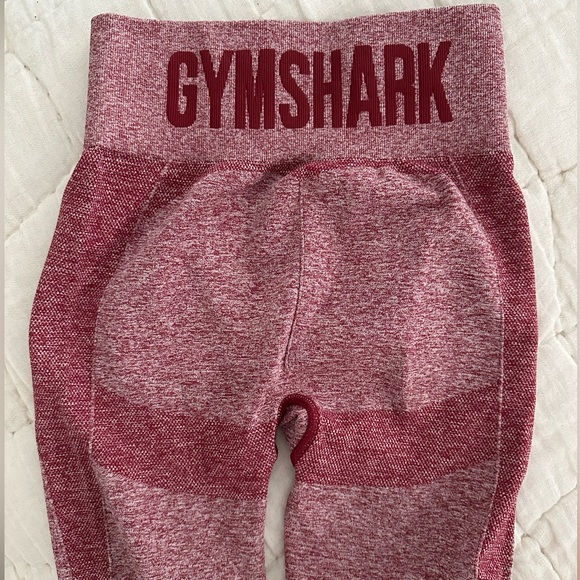 Gymshark flex leggings burgundy marl - Picture 4 of 4